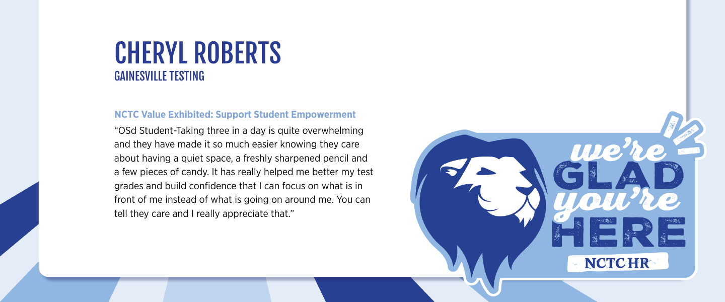 Cheryl Roberts KUDOSMARCH26